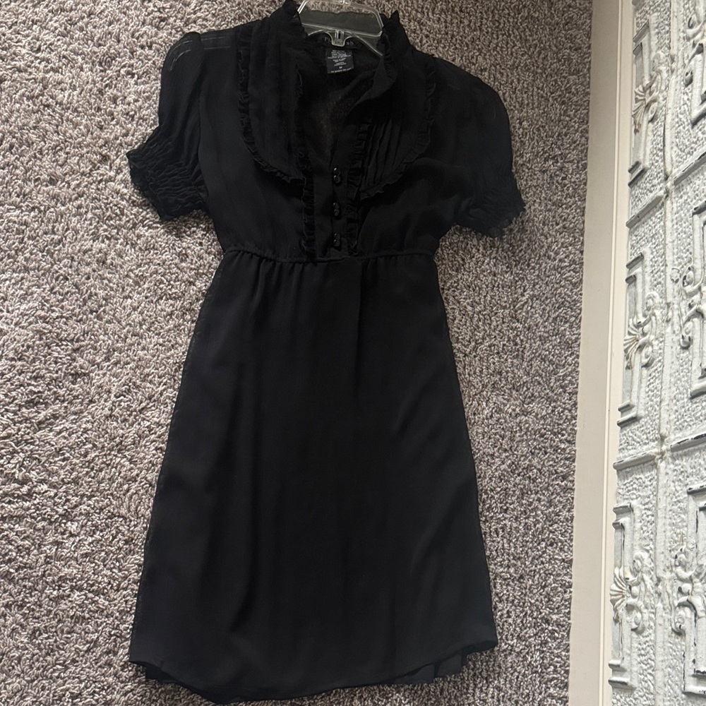 Fleurish Black Dress - Size M
